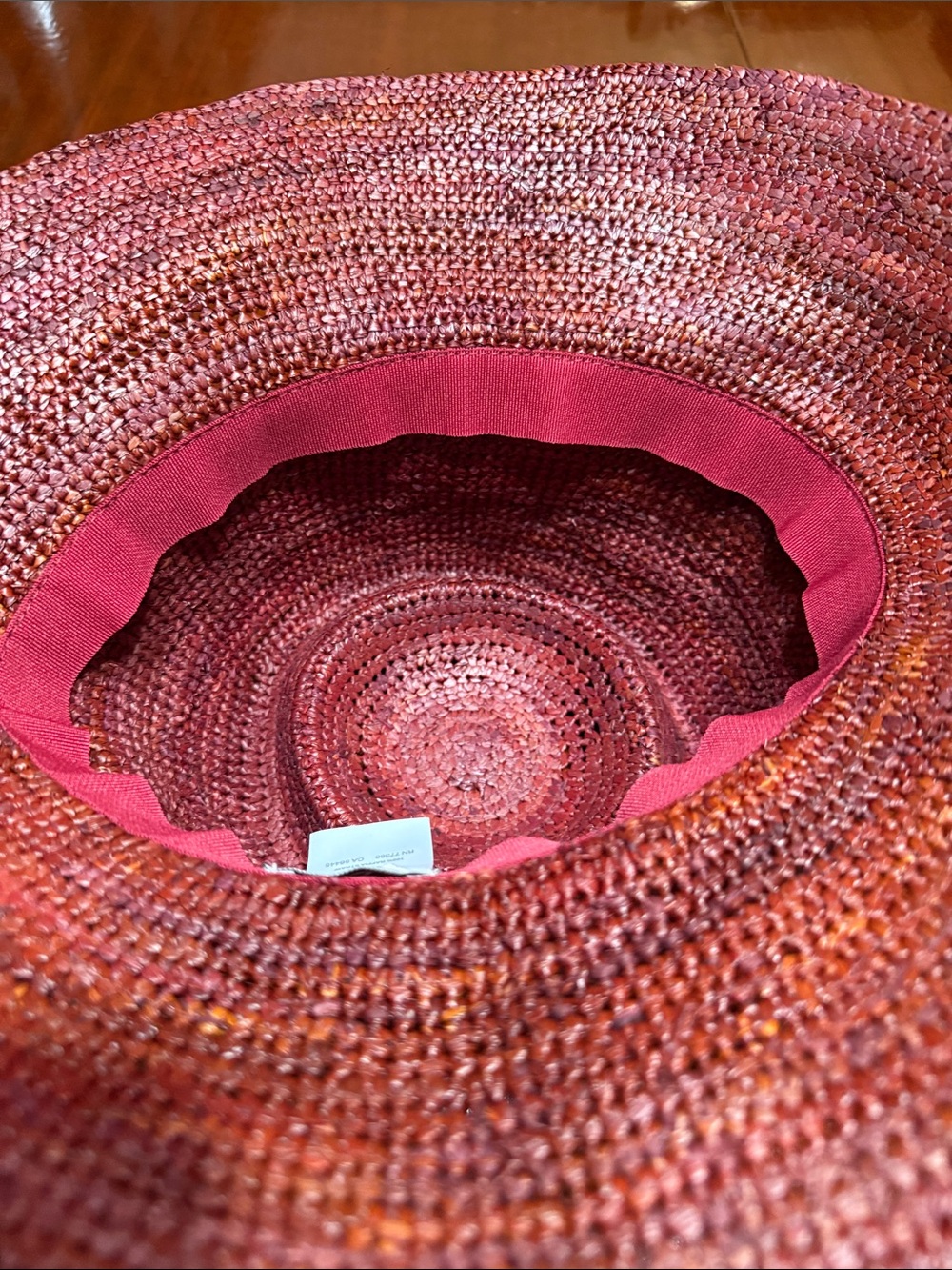 Rust Red Lantern Hat - Picture 6 of 7